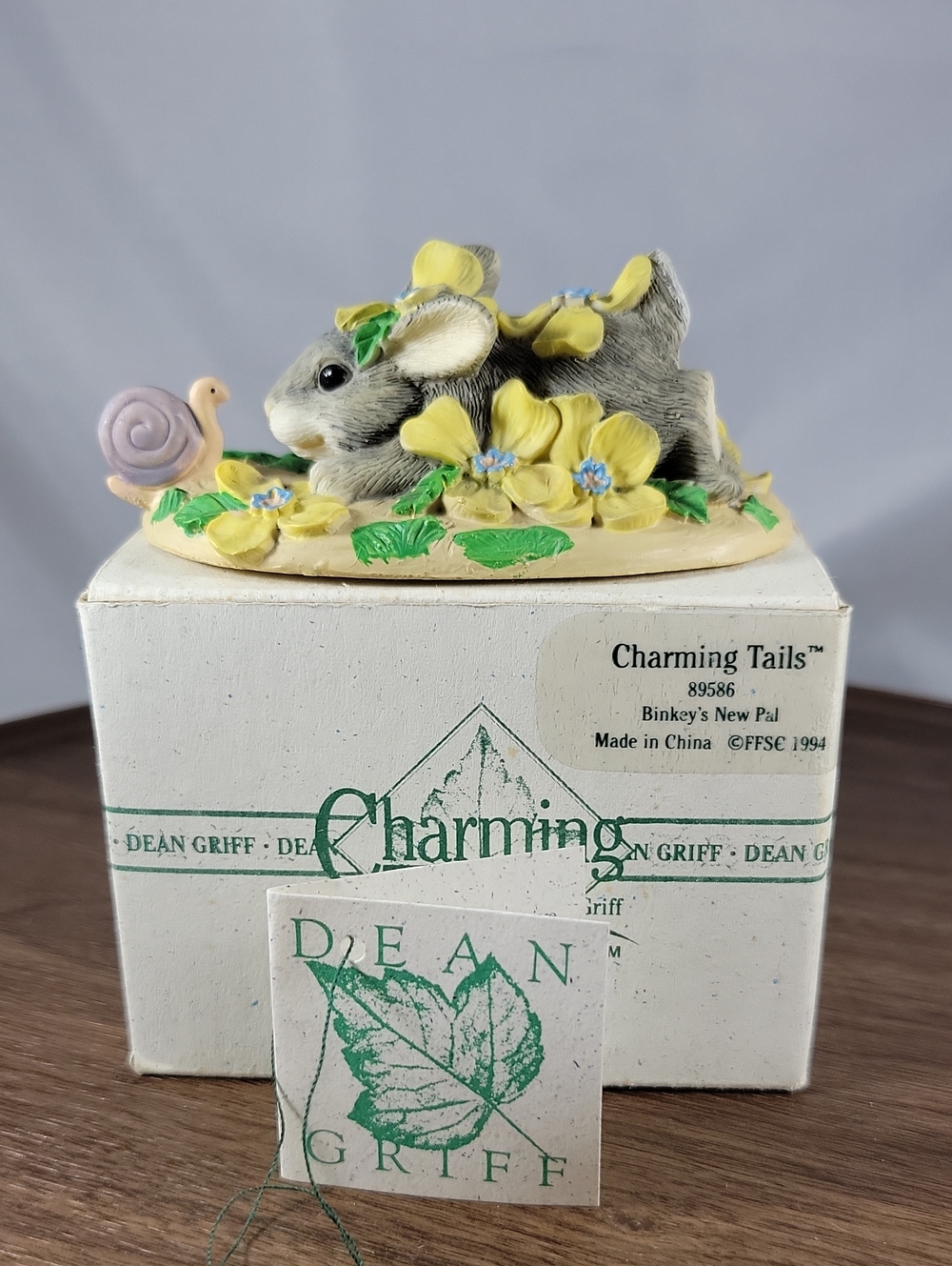 1994 Charming Tails Binky's New Pal MIB